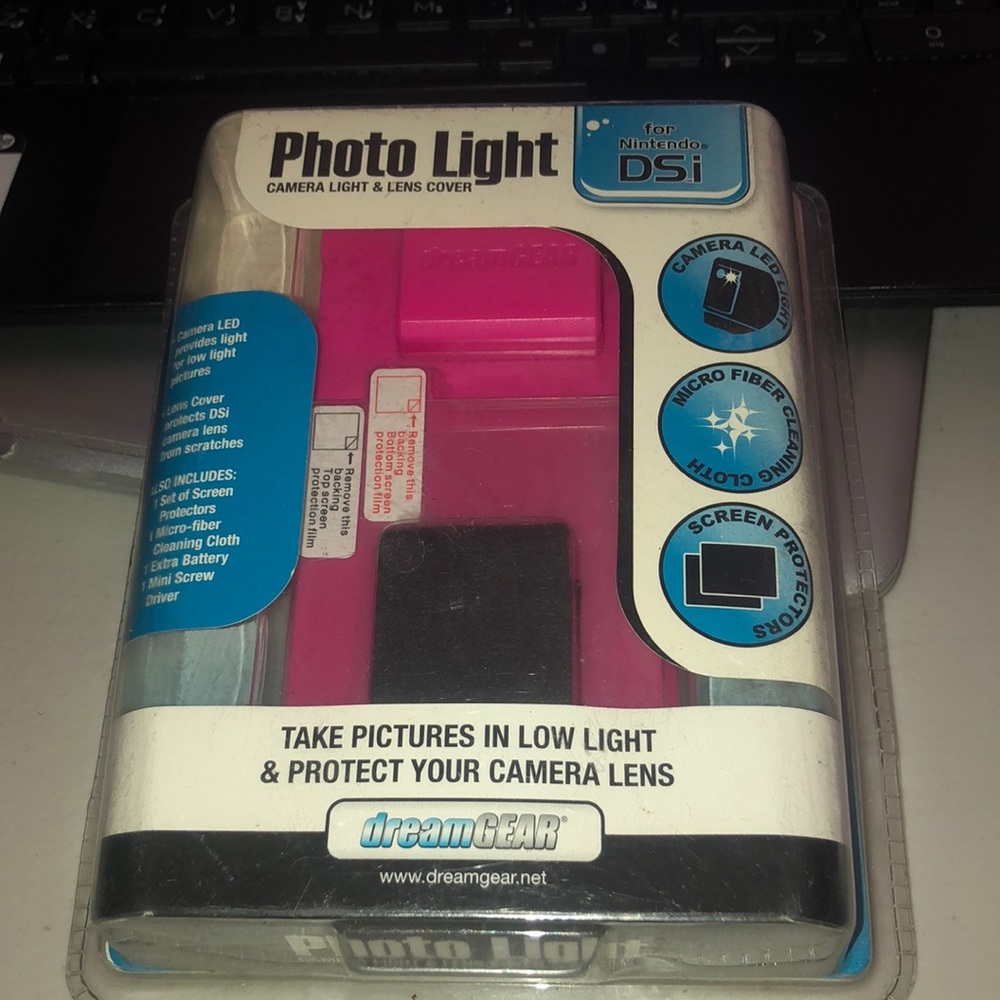 Photo Light Pink for Nintendo DSi